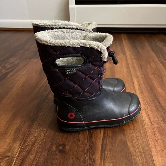 Bogs JUNO LACE INSULATED BOOTS - KIDS SIZE 3 - Picture 4 of 5